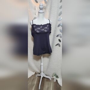 Jones New York Tank Top, Purple, Size: XL